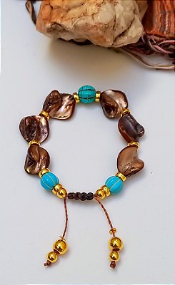 Pulseira Madrepérolas Orgânica.