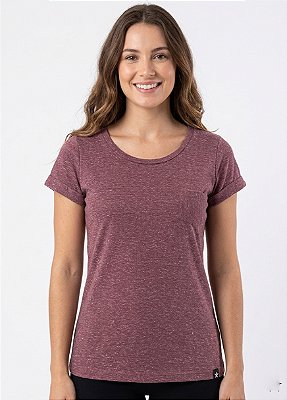 Camiseta Feminina Rustic Wine