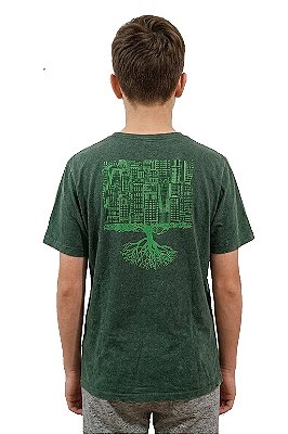 Camiseta Marmorizada Enclosed on the Root