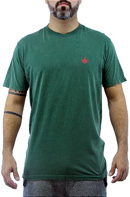Camiseta Masculina Estonada Verde Darraíz