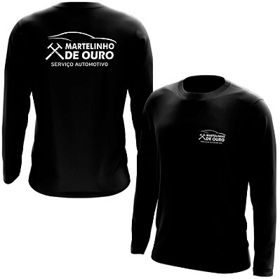 Camiseta Manga Longa Martelinho de Ouro