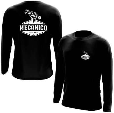 Camiseta Manga Longa Mecânico