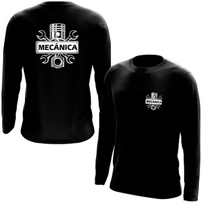 Camiseta Manga Longa Mecânica