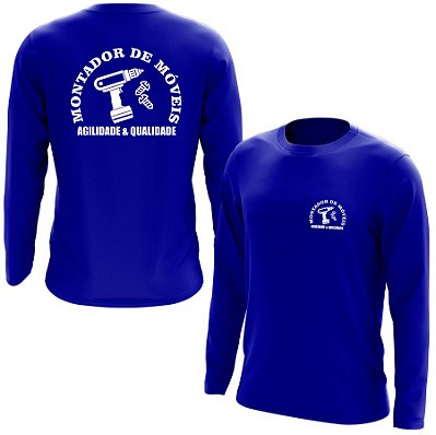 Camiseta Manga Longa Montador de Móveis