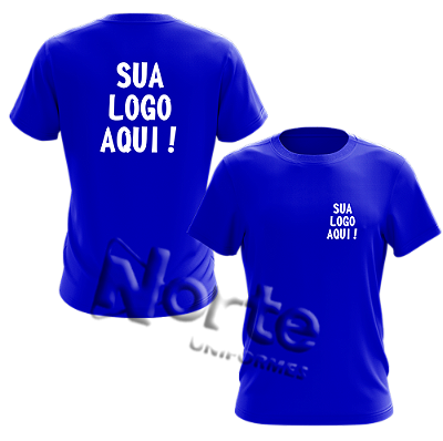Camiseta Personalizada Sua Logo Manga Curta