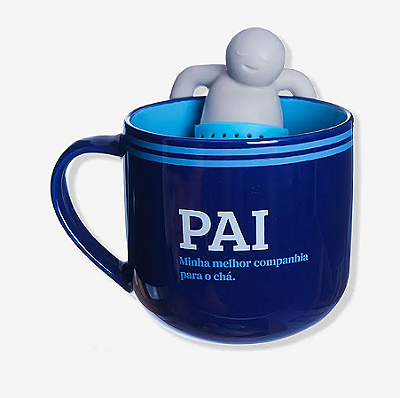 Caneca 350ML c/ Infusor - Pai Moderno