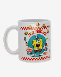Caneca Pop Bob Esponja 350ml