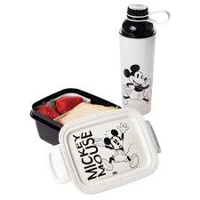 Kit Marmita + Garrafinha Mickey Mouse - Plasútil