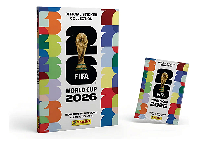 Álbum Copa do Mundo 2026 Panini - Edição Capa Brochura Pre Venda