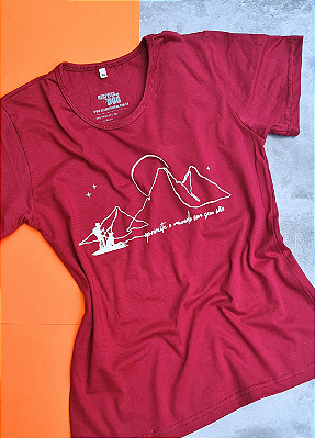 Babylook “APROVEITE O MUNDO COM SEU CÃO”