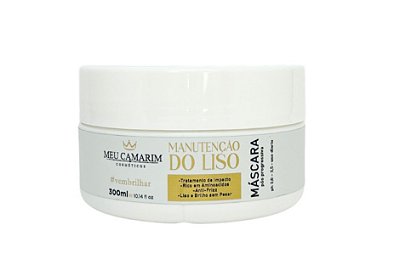 Máscara Pós - Progressiva Manutenção do Liso Meu Camarim Cosméticos 300g