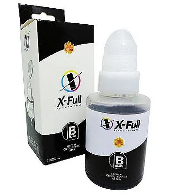 TINTA COMPATIVEL GL190 BLACK 135ML ULTRA - X-FULL