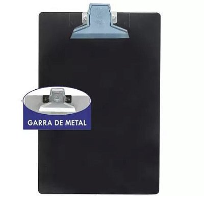 PRANCHETA PLÁSTICA A4 COM PRENDEDOR DE METAL REF.:5050 - CARBRINK