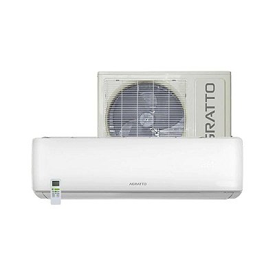 AR CONDICIONADO SPLIT 18000 BTU FRIO MONOFÁSICO ONOFF, MARCA AGRATTO, MODELO 18F-R4 18KBTU, 220 V