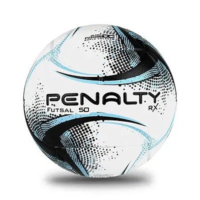 BOLA DE FUTSAL RX 50 XXI INFANTIL BRANCO/PRETO/AZUL