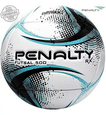 BOLA DE FUTSAL RX 500 R2 ULTRA FUSION VII BRANCO/PRETO/AZUL