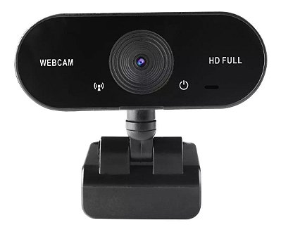 CÂMERA WEBCAM HD FULL  USB 1080P - IMPORTADA