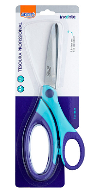 TESOURA PROFISSIONAL GRANDE 21.6CM BLISTER C/ 1UN TE3005 - BRW
