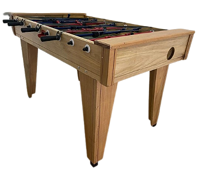 MESA DE PEBOLIM MADEIRA MACIÇA TAUARI 138X117X089 - STAR HOCKEY