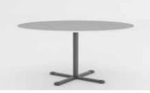 MESA REUNIAO REDONDA 120CM COD.: 400304 - NOBRE