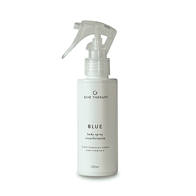Body Spray Corporal BLUE 120ml - Hidratante, Relaxante