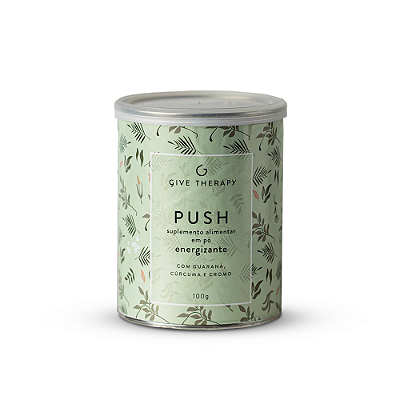 Suplemento Alimentar PUSH 100g - Disposição, Energia e Metabolismo