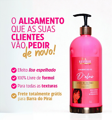 Alinhamento D'elas - Progressiva Sem Formol