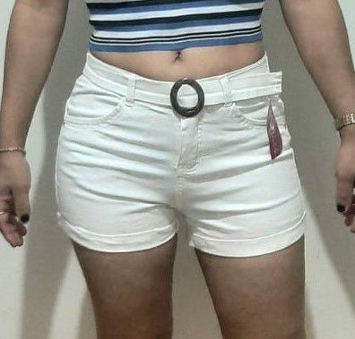 Shorts Brim Branco