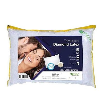 Travesseiro Diamond Látex Theva - 50x70cm