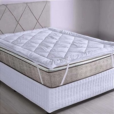 Pillow Top Casal Toque de Plumas Tessi - 138x188