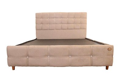 Cama Diamante com Pedrinha Soulflex