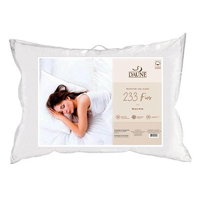 Travesseiro de Hotel 5 Estrela 233 Fios Daune - 50x70cm