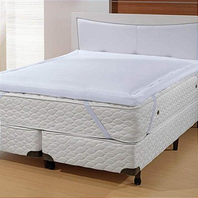 Pillow Top Casal Altenburg Lit Blanc 180 Fios 100% Algodão - 140x190