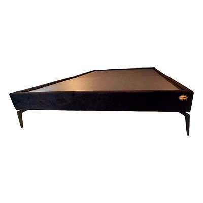 Cama Box Queen GoldLer Soulflex Pé Piano - 158x198