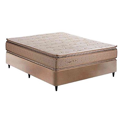 Cama Box com Colchão Casal Nevada FA Colchões — 138x188