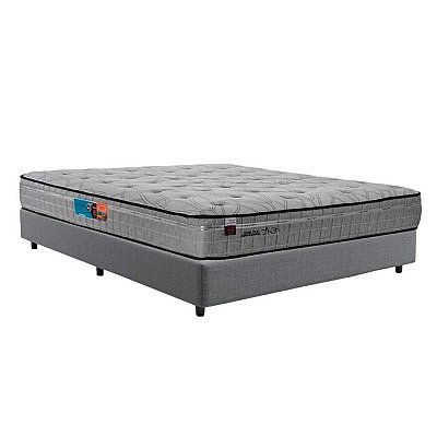 Cama Box com Colchão Casal Molas Ensacadas Soft Sense FA Colchões - 138x188