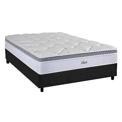 Cama Box com Colchão Casal Herval Toledo - 138x188