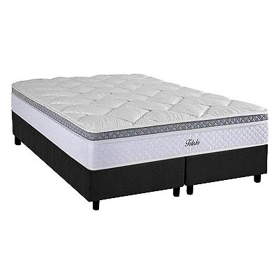 Cama Box com Colchão Queen Herval Toledo -158x198