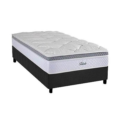 Cama Box com Colchão Solteirão Herval Toledo - 108x198
