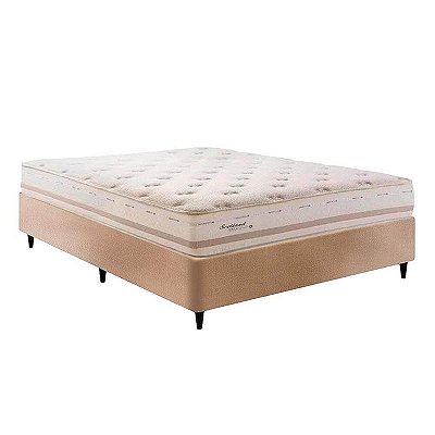 Cama Box com Colchão Casal Scotland Herval 138x188