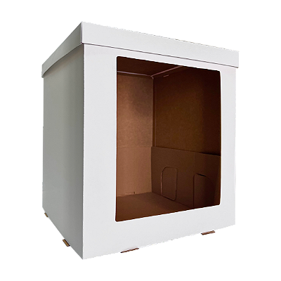 Caixa Para Bolo Alto 26x26x25