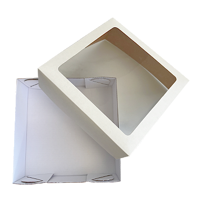Caixa Para 25 Doces C/ Visor - Kit 5 Unidades