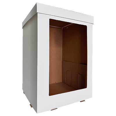 Caixa Para Bolo Alto 36x36x55