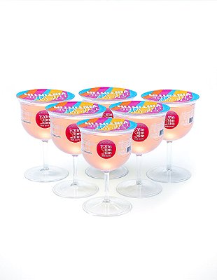 Kit 6 Taças de Vinho Rosé Suave | VINTIMTIM Pronto para Beber