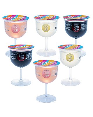 Kit 6 taças de Vintimtim Mix Seco | Vinho na Taça