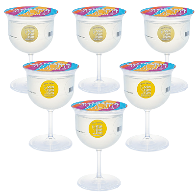 Kit 6 taças de Vintimtim Mix Branco | Vinho na Taça