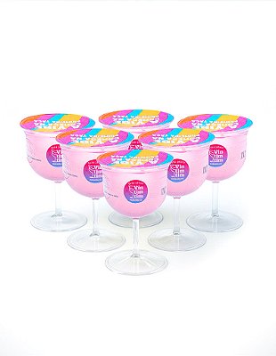 Kit 6 Taças de Gin Morango Ice VINTIMTIM | Drink Pronto para Beber