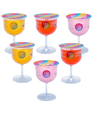 Kit 6 taças de Vintimtim Gin Mix | Drink na Taça