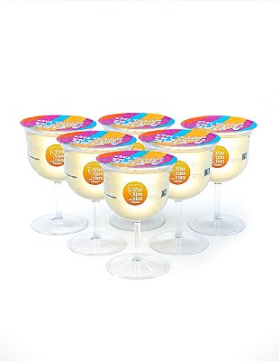 Kit 6 Taças de Coquetel de Pêssego e Vinho | VINTIMTIM Pronto para Beber