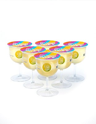 Kit 6 Taças de Coquetel de Abacaxi | VINTIMTIM Drink Pronto